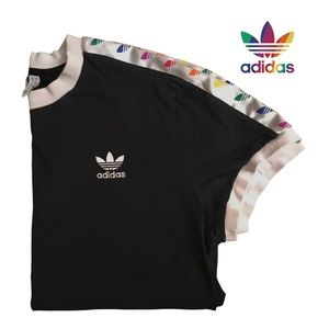RARERainbow Adidas Trefoil T Shirt LGBTQ Gay Pride